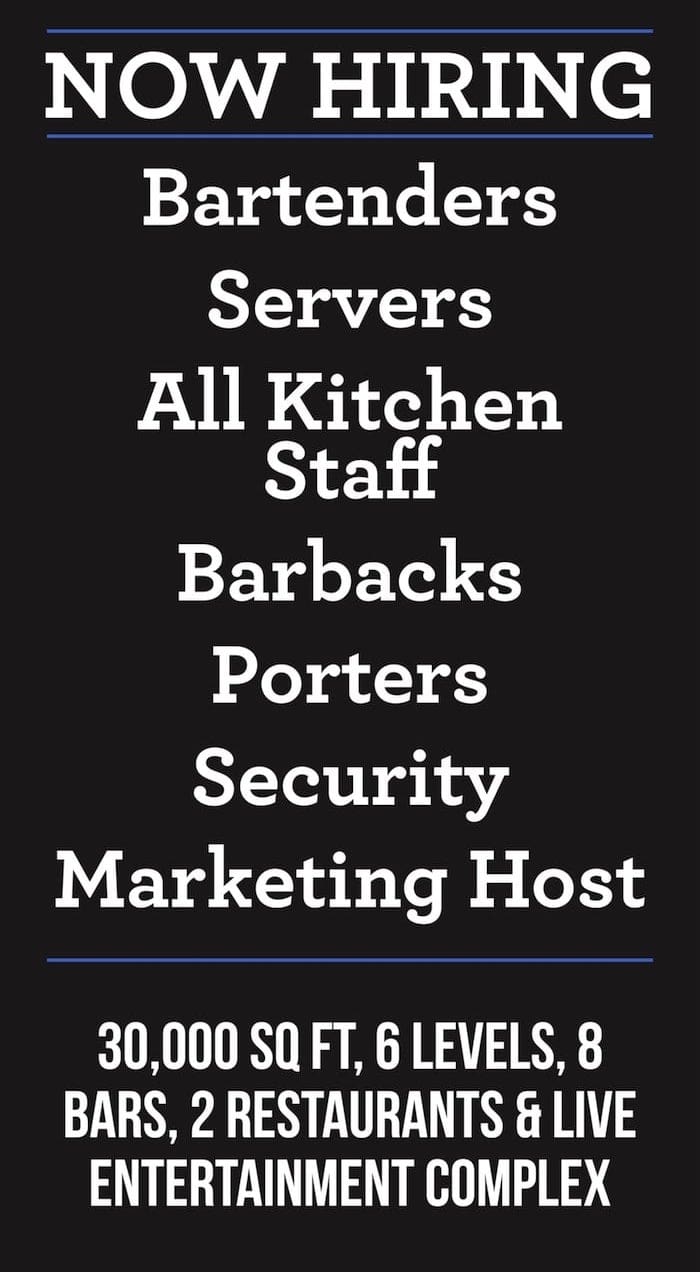 Lukes 32 Bridge Now Hiring Retractable Banner-1 Lukes 32 Bridge Now Hiring Retractable Banner-1