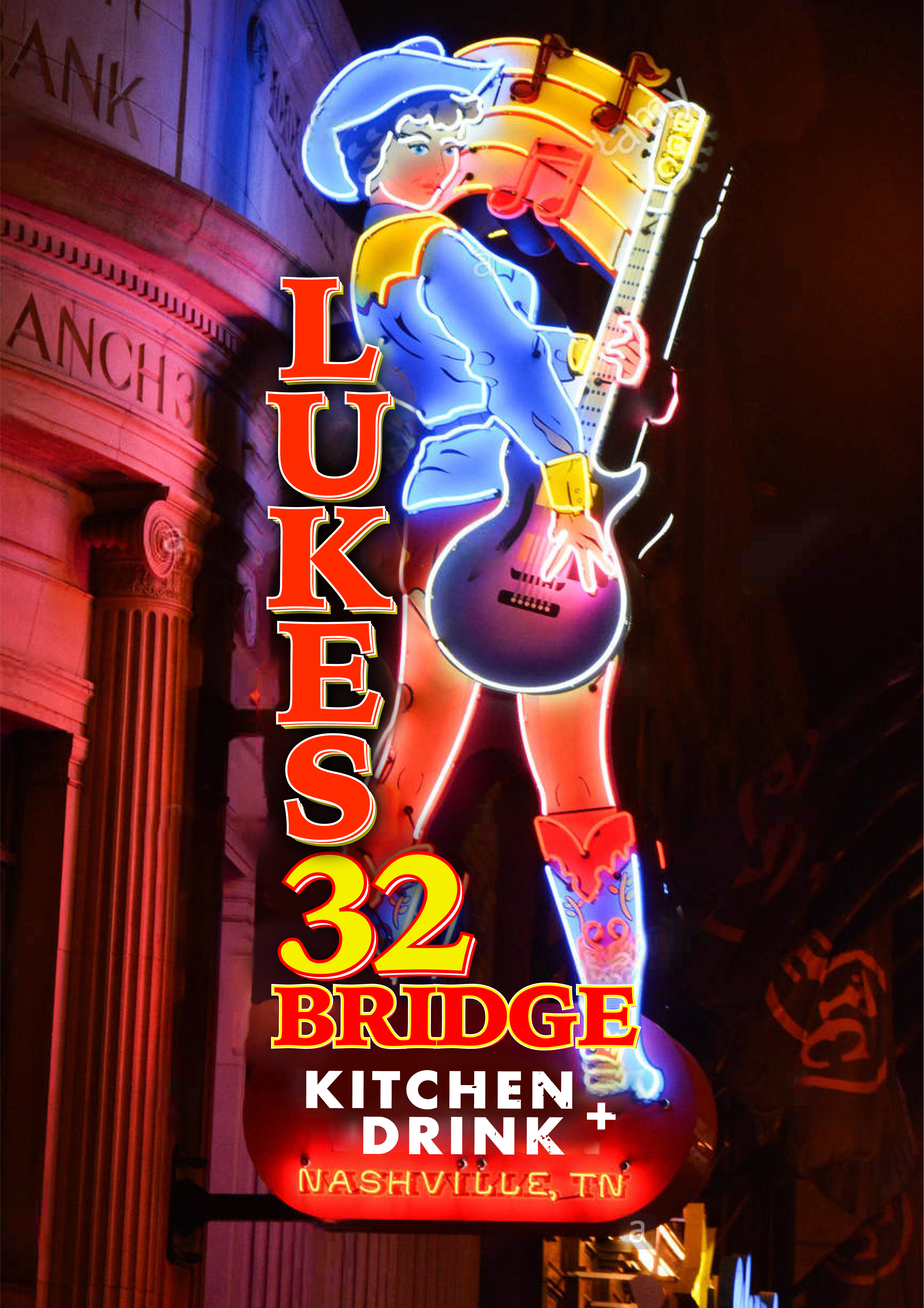 Luke Bryan's - LUKE'S 32 BRIDGE Food + Drink