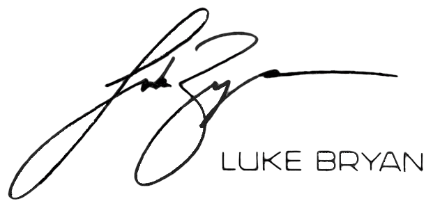 Luke Bryan signature